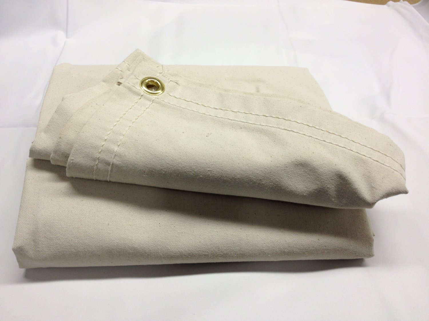 10 x 16 White Canvas Tarp