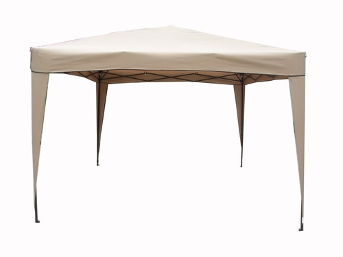10 x 10 Pop-Up Outdoor Garden Gazebo Party Tent Canopy – Beige - 32824499