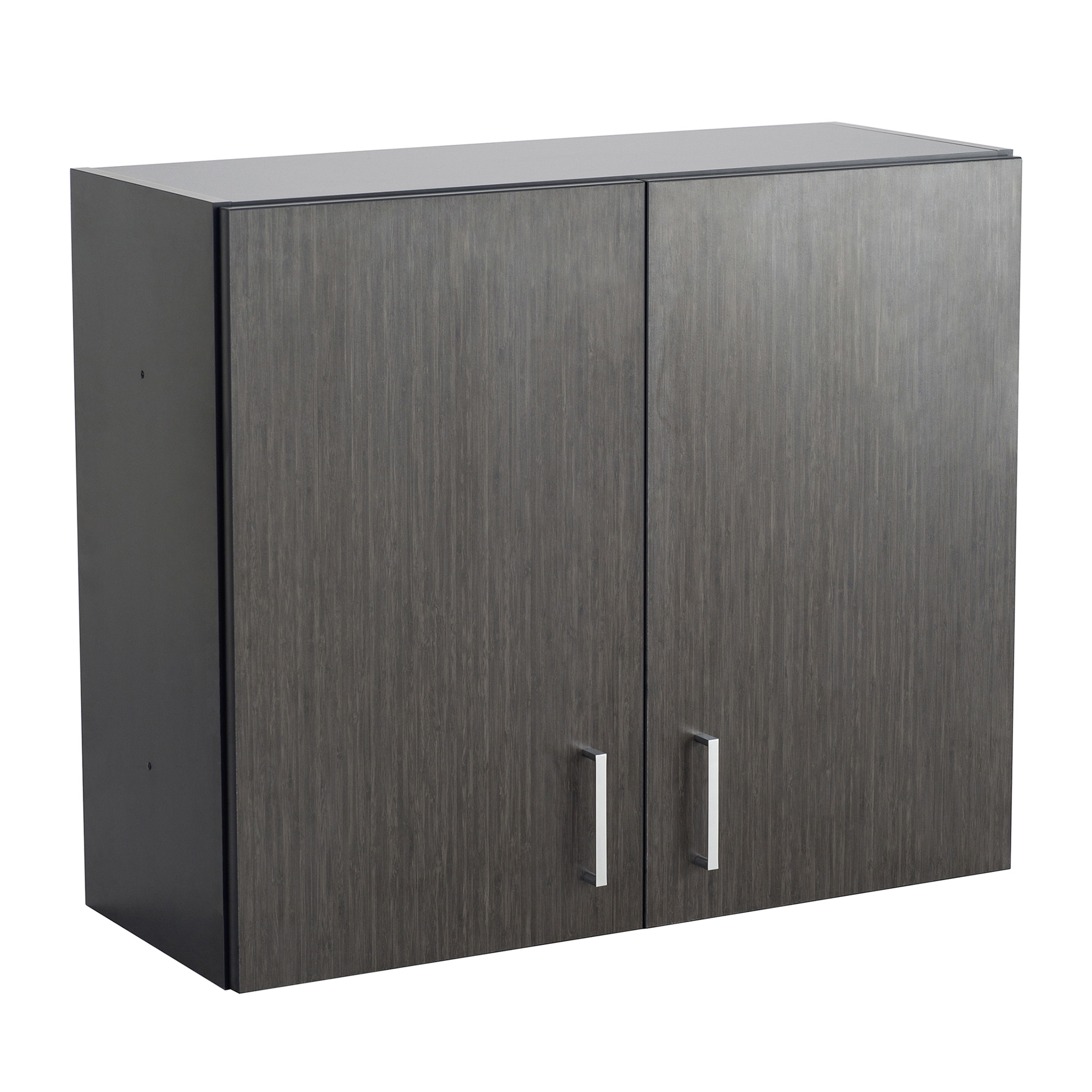 1700AN Office Classroom 76 Lbs Weight Capacity Hospitality Adjustable Shelf Multiuse Black Asian Night Wall Mount Cabinet
