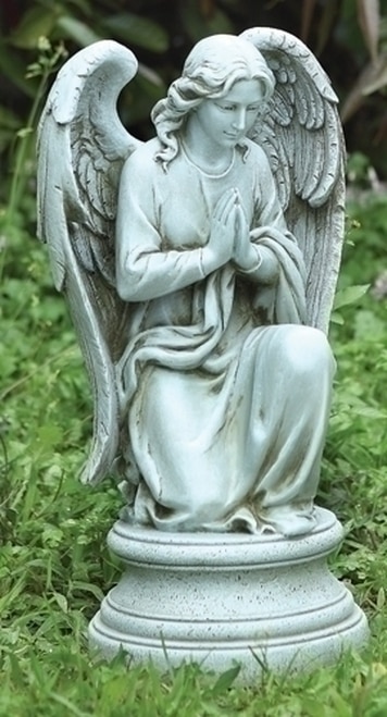 17.75" Josephs Studio Inspirational Praying Religious Angel Garden Statue - 29052047
