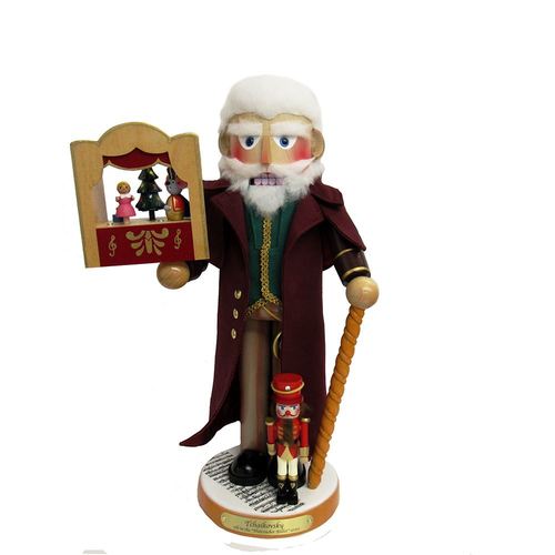 17.5" Vibrantly Colored Decorative Musical Tchaikovsky Nutcracker - 32804859