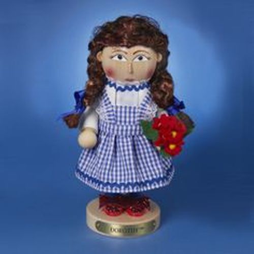 10" Authentic Steinbach Wizard of Oz Dorothy Chubby Collectible Nutcracker #ES1580 - 31080951