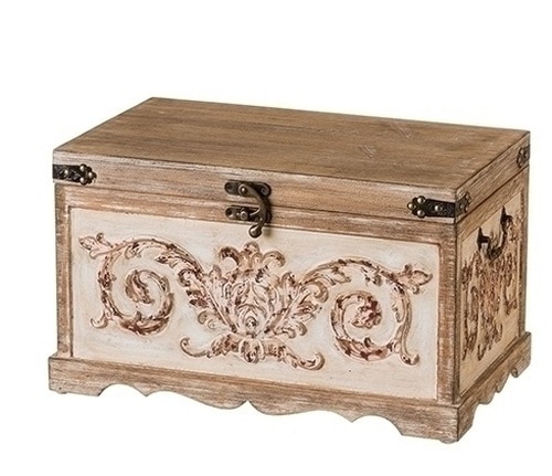 11.5" H Trunk Chest Versailles Collection - 32623502
