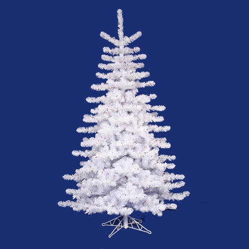 12 Crystal White Medium Artificial Christmas Tree - Unlit - 11264200