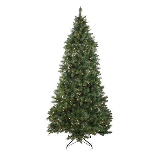 14 Pre-Lit Eastern Pine Slim Artificial Christmas Tree - Clear Lights - 31451241