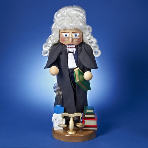 17" Steinbach Barrister Collectible Christmas Nutcracker - 31574672