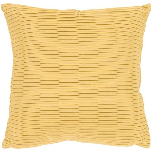16" Straw Yellow Caplin Style Throw Pillow - 31501937
