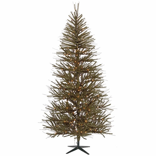 10 Vienna Twig Artificial Christmas Tree - Clear Mini Lights - 31755980