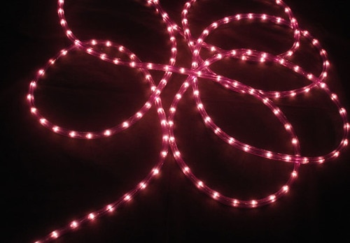 100 Purple Commercial Length Christmas Rope Light On a Spool - 6452191