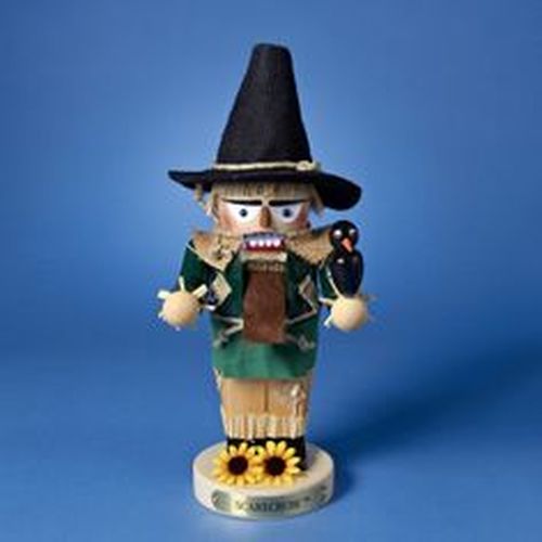 12" Authentic Steinbach Wizard of Oz Scarecrow Chubby Collectible Nutcracker #ES1578 - 31080949