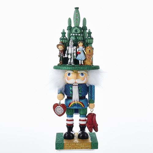 16" Vibrantly Colored Glittering Finish Wizard of Oz Hollywood Nutcracker - 31367346