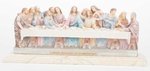 14.25" Galleria Divina Religious Jesus & Disciples Last Supper Table Top Figure - 30988009