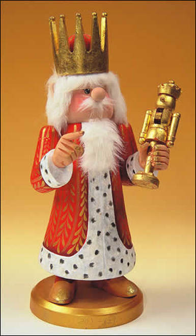 13.5" Zims Heirloom Collectibles King Midas Christmas Nutcracker - 30931853