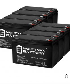 12V 8Ah Replacement for Mennon Medical 700 Portable Monitor - 8 Pack