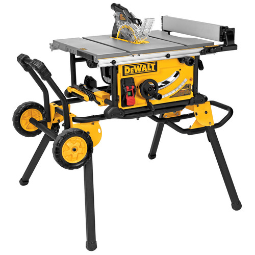 Factory Reconditioned Dewalt DWE7491RSR 10 in. 15 Amp Site-Pro Compact Jobsite Table Saw with Rolling Stand