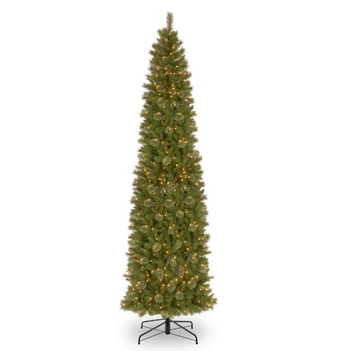 12’ Pre-Lit Tacoma Pine Artificial Christmas Tree - Clear Lights - 33368144