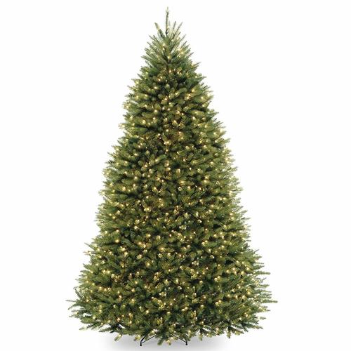 10’ Pre-Lit Dunhill Fir Artificial Christmas Tree – Dual Color LED Lights - 31423115
