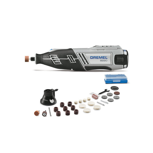 Dremel 8220-1-28 12V Max Lithium-Ion Rotary Tool Kit with 1.5 Ah Battery Pack