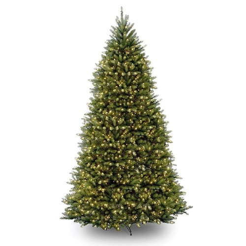 10’ Pre-Lit Dunhill Fir Artificial Christmas Tree - Clear Lights - 31103729