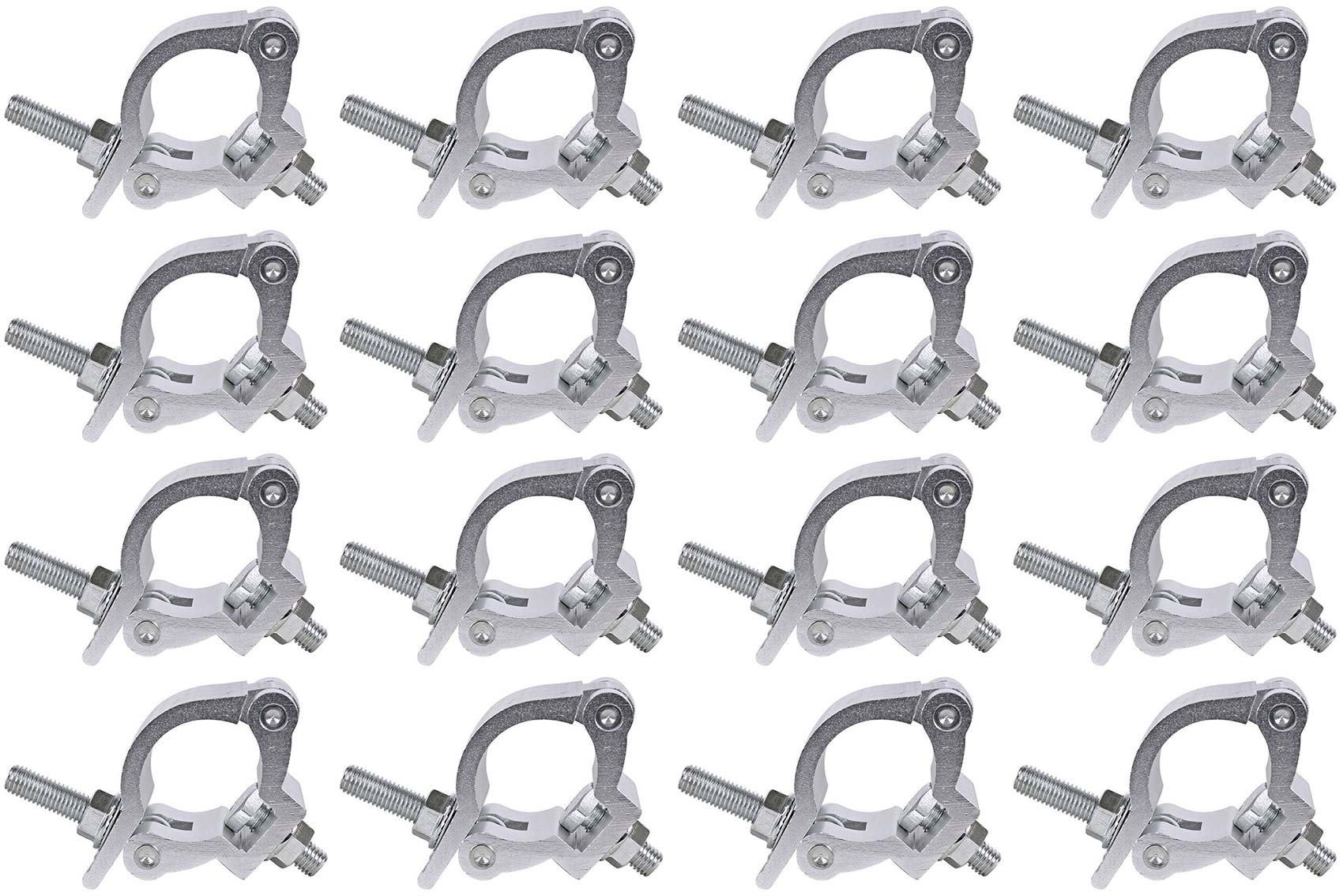16) Chauvet CLP15 CLP-15 360° Wrap Around O Clamp Lighting Mounts Light Mounting