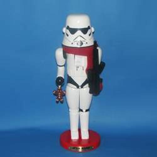 16" Steinbach Star Wars Storm Trooper Collectible Christmas Nutcracker - 31574665