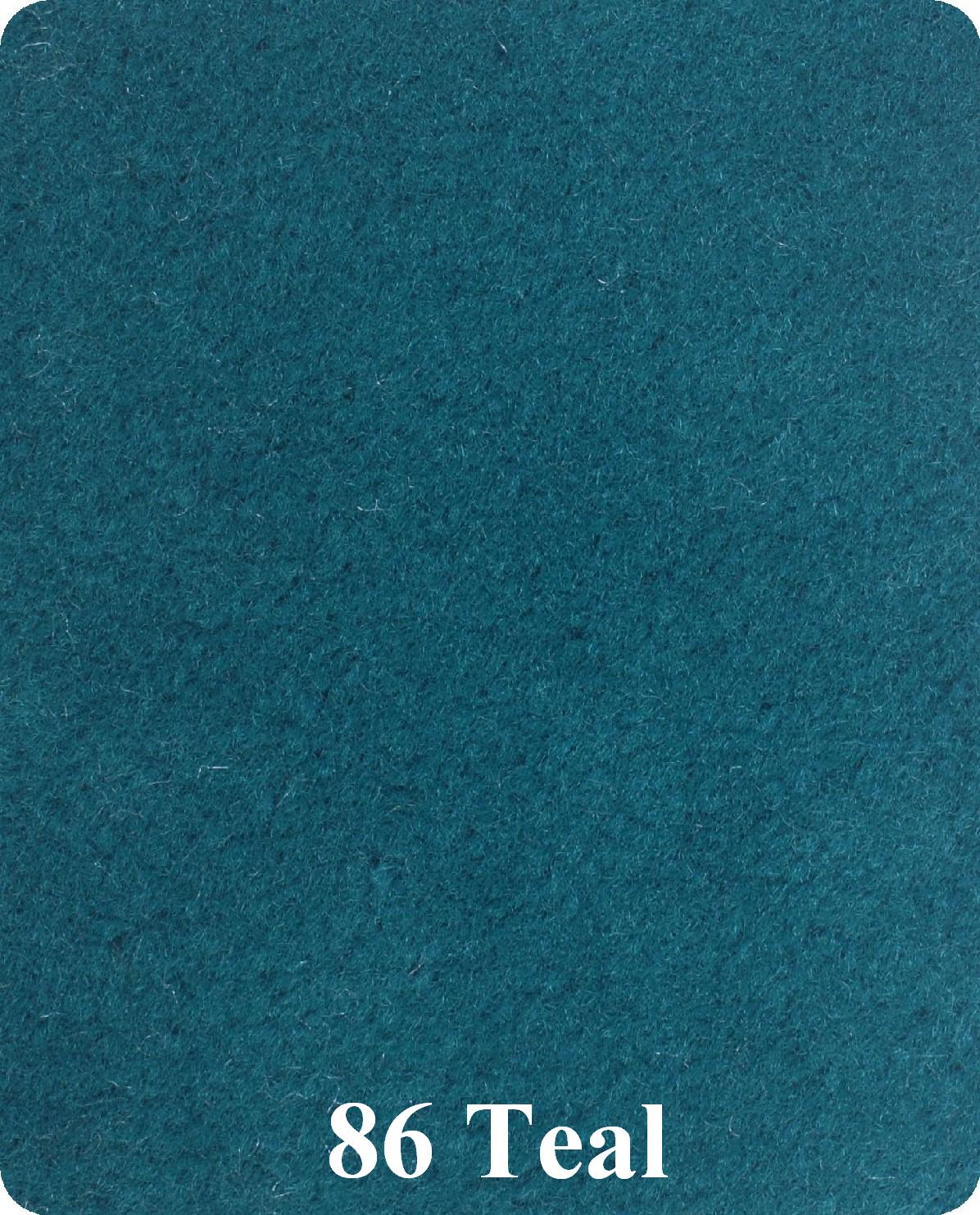 16 Oz Cutpile Boat Carpet - 6 Wide / 12 Colors (Teal, 6x20)
