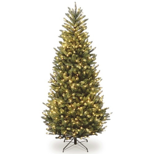 10’ Pre-Lit Natural Fraser Medium Fir Artificial Christmas Tree - Clear Lights - 33368230