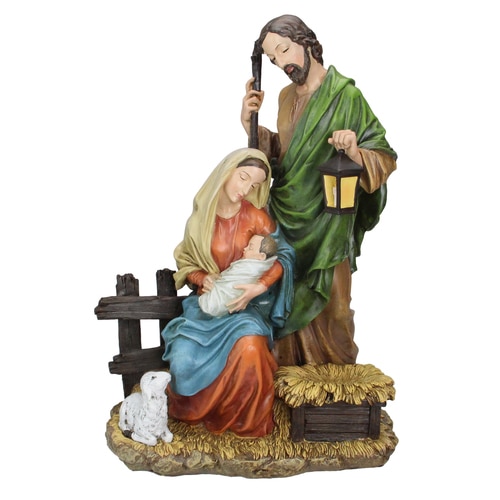15" Holy Family Christmas Nativity Figure Decoration - 31085261
