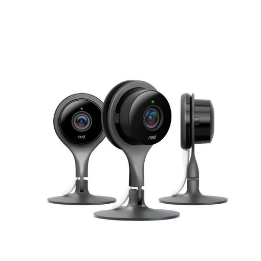 Nest Cam Indoor Smart Wi-Fi Security Camera (3-Pack)