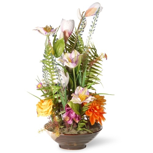 17” Potted Floral Arrangement - 33368300