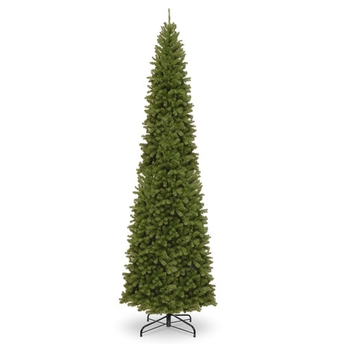 14’ North Valley Spruce Pencil Slim Artificial Christmas Tree - Unlit - 33368341