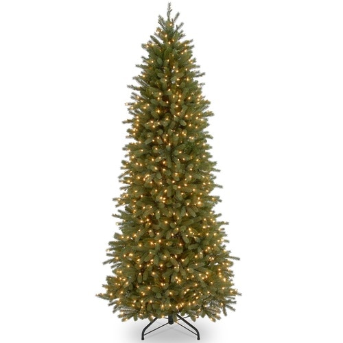 10’ Pre-Lit Jersey Fraser Fir Artificial Christmas Tree – Clear Lights - 33368468