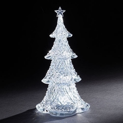 12.5 “Crystal 4 Tier Christmas Tree – LED Lights - 33387570