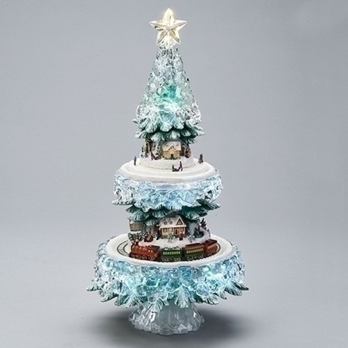17” Musical LED Christmas Tree Village - 33387673