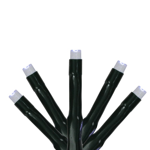1000 White LED USB Wide Angle Multi-Function Christmas Lights - 82 ft Green Wire - 32916518