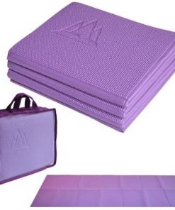 B005G81AZU Khataland YoFoMat - Ultra Thick Best Foldable Yoga Mat with Travel Bag, Extra Long 72-Inch, Free From Phthalates & Latex