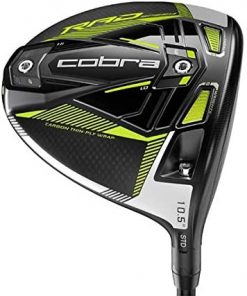 B08VM1DZX9 Cobra Radspeed Tour Driver Turbo Yellow 10.5 Left Handed Custom Shaft Flex