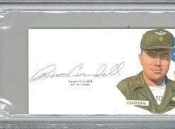 B08WRNPZW8 Authentic Autographed Bruce Crandall Vietnam War Battle of Ia Drang Cut Signature ~ PSA Encapsulated #84173985