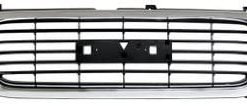 B005OJ3URW IPCW CWG-GR0407C0 GMC Sierra 1500/2500 Chrome/Black Grille