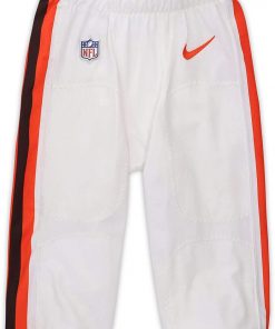 B08W6PQ1SN Sheldrick Redwine Cleveland Browns Game-Used #29 White Pants from the 2020 NFL Season - Size 28 - Game Used Equipment