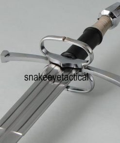 B00AMQKQAG Warrior 15TH CENTURY LONG FULL TANG TEMPERED BATTLE READY HAND FORGED SHARP EDGE SWORD With Sword Frog by Replicas