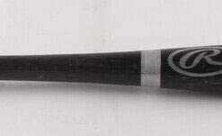 B08W2HX3PC Authentic Autographed Nico Hoerner Rawlings Bone Rubbed Big Stick Pro Model Bat (JSA COA) Cubs