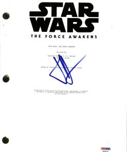 B08W2X744G J.J Abrams Signed Star Wars: The Force Awakens Movie Script PSA/DNA