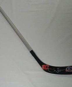 B009B7ROB6 Joe Nieuwendyk Signed Hockey Stick Calgary Flames 1989 Stanley Cup Hof - Autographed NHL Sticks
