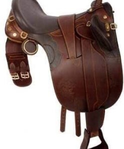 B08RWDG2YG Hidayat International Leather Australian Stock Saddle Size 14 to 18 Inches Seat Available