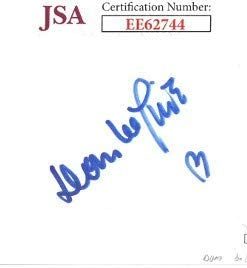 B08WRZD18M Authentic Autographed Dom DeLuise 3X5 Index Card ~ JSA Hologram #EE62744 (actor/comedian)