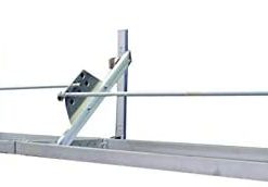 B0061C1JYW Pit Posse Race Wall Mount Car Tire Rack Holder for Trailer Or Shop – Made of Polished Aluminum 8' – for Motorcycle Kart Cart Karting