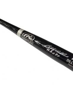 B08S98MNG5 Billy Williams HOF 87 Autographed Rawlings Black Baseball Bat - BAS COA