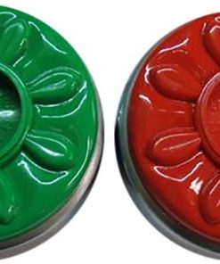 B004NVUITK Spangler Shuffleboard Pucks - Red/Green - Set of 2