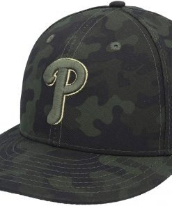 B08V3N89CR Scott Kingery Philadelphia Phillies Game-Used Camouflage Cap from the 2019 MLB Season - Game Used MLB Hats